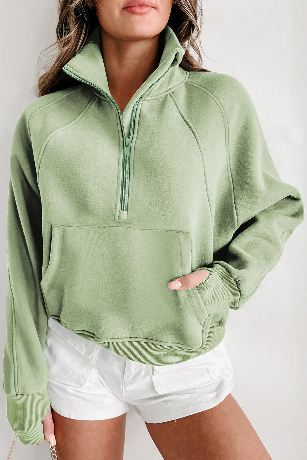 Lined Thumbhole Sweatshirt