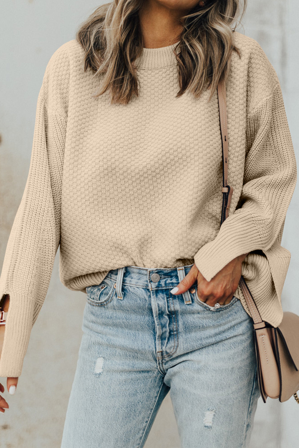Textured Sweater