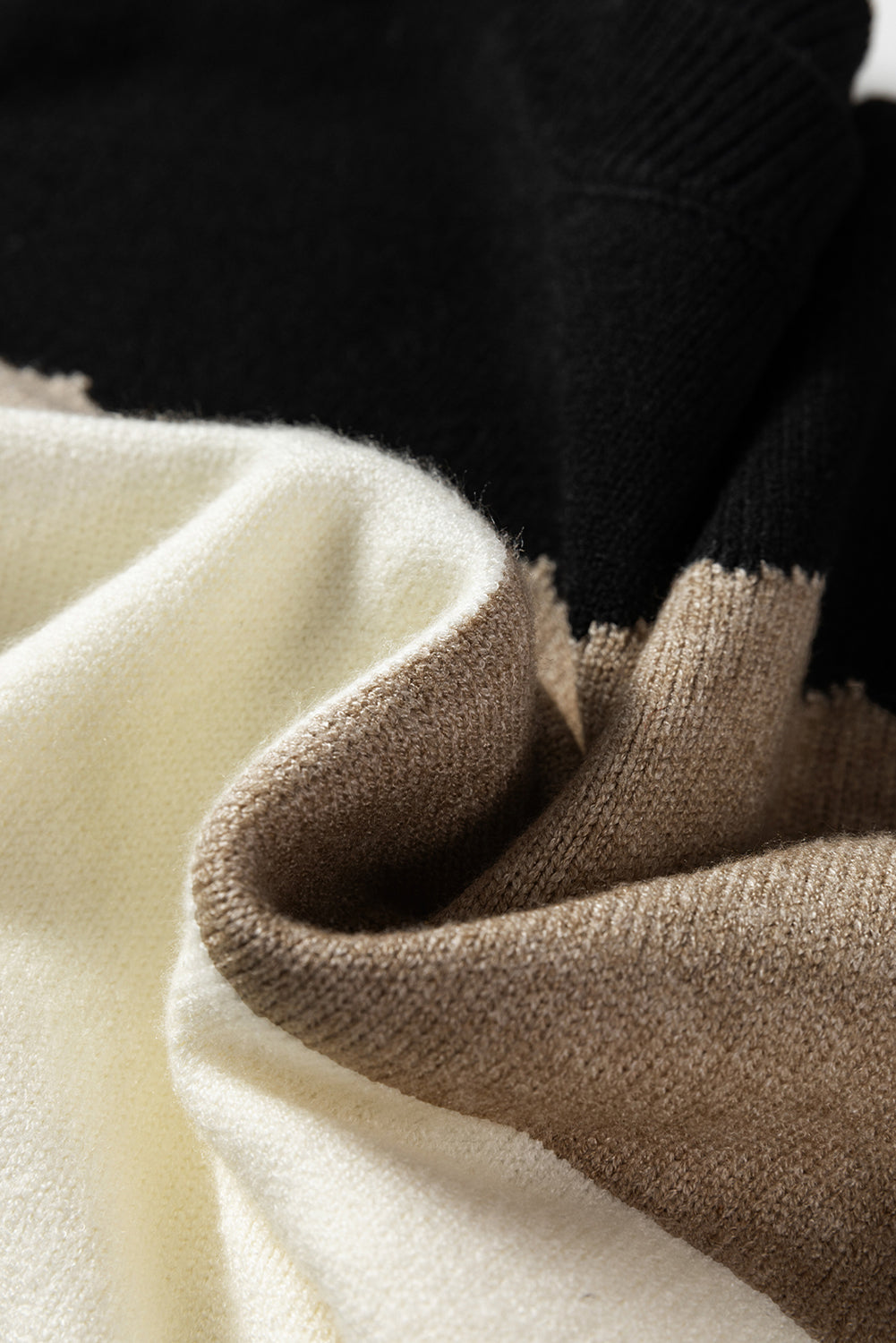 Colorblock Crew Sweater
