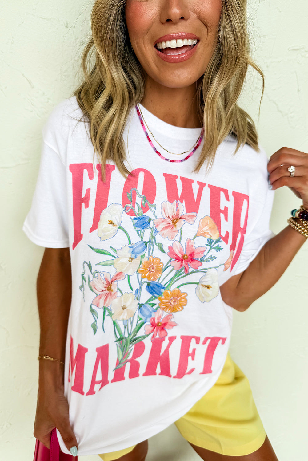 FLOWER MARKET Graphic Shirt