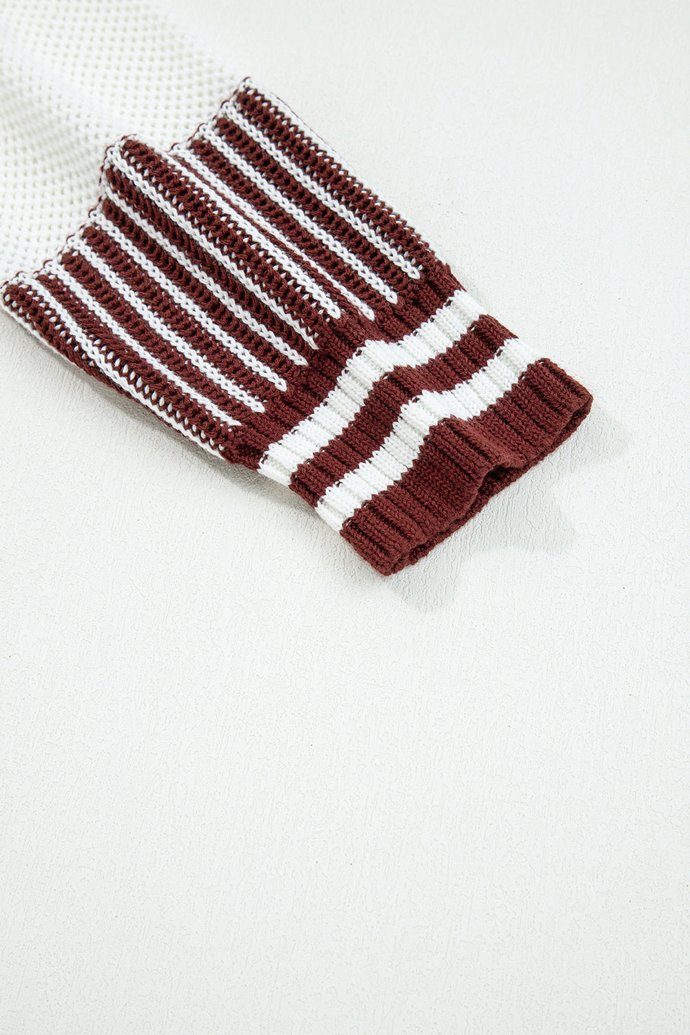 Two Tone Striped Sweater
