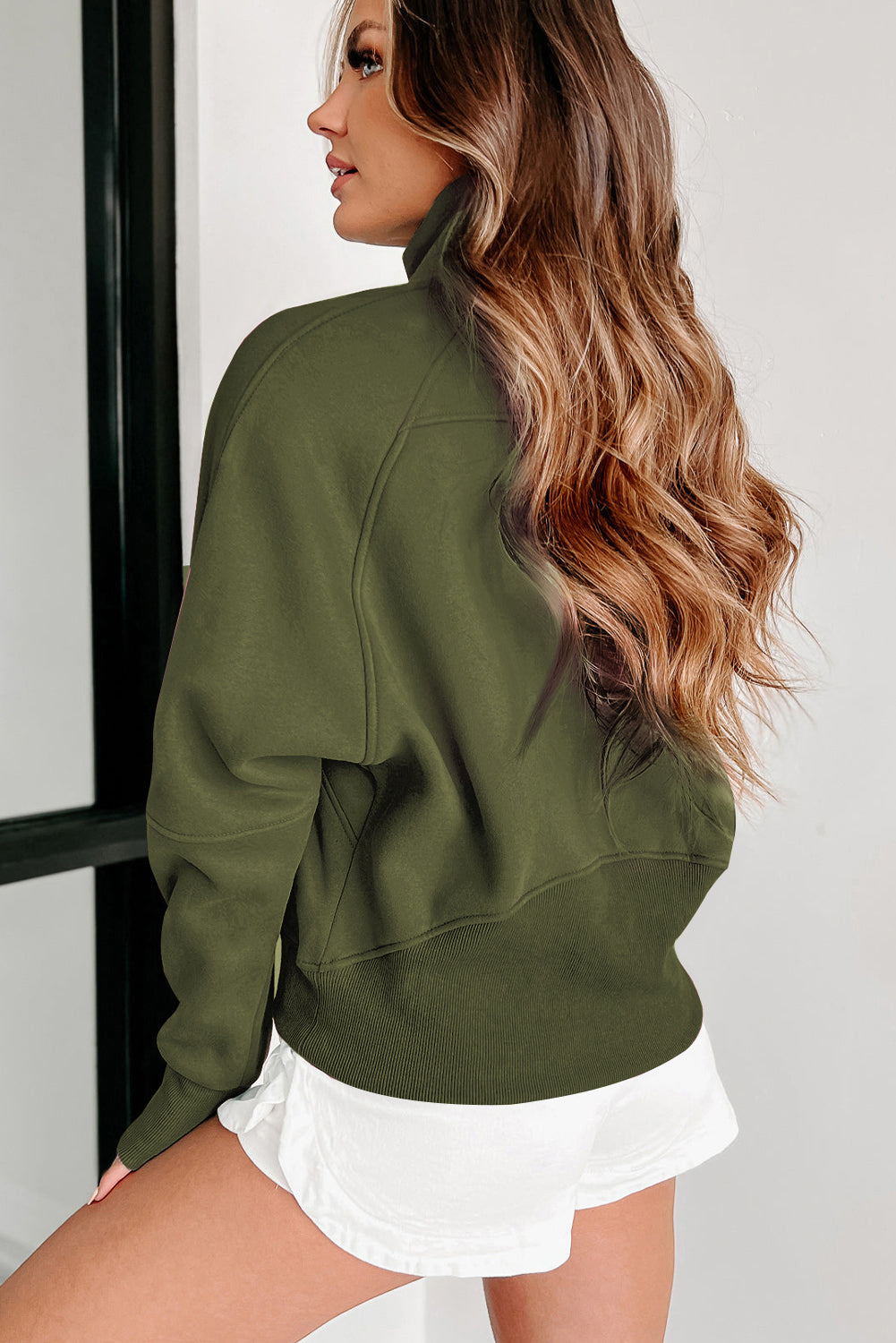 Lined Thumbhole Sweatshirt