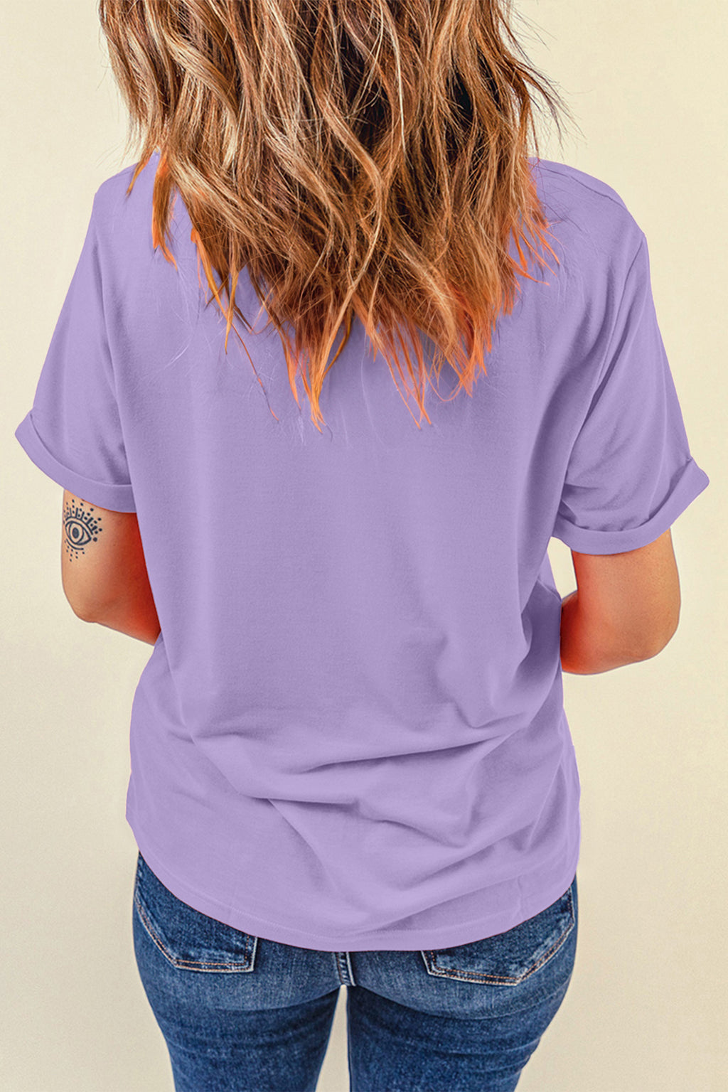 Floral Cross Christian Casual Tee
