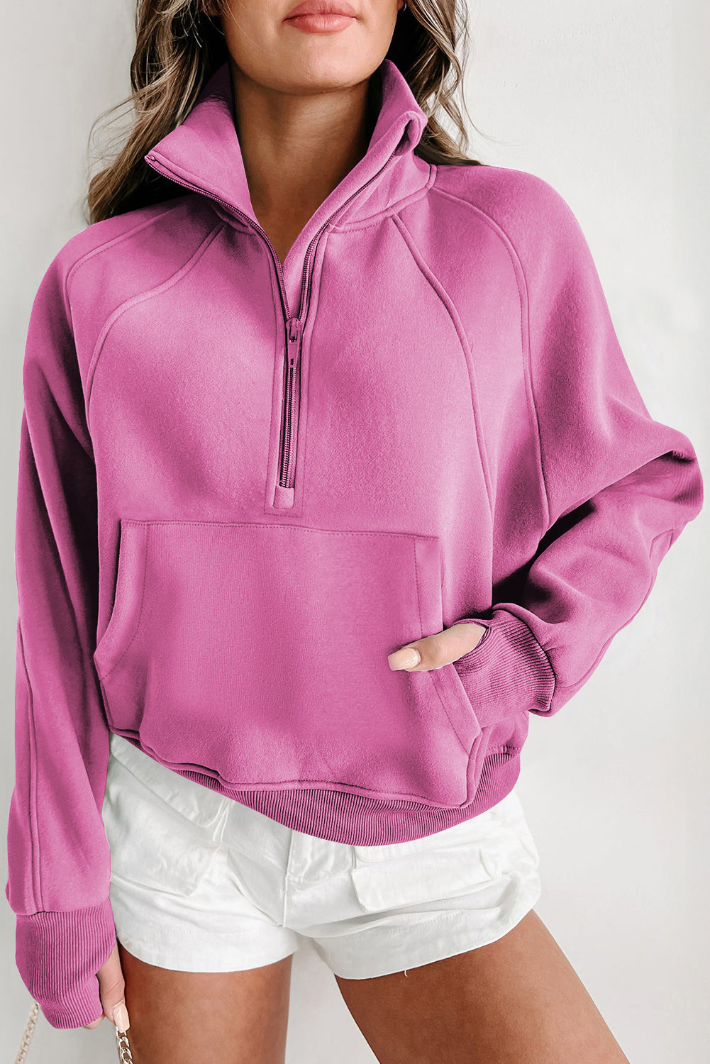 Lined Thumbhole Sweatshirt