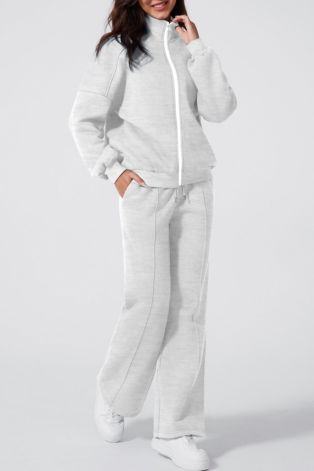 Zip Up Jacket Active 2pcs Set