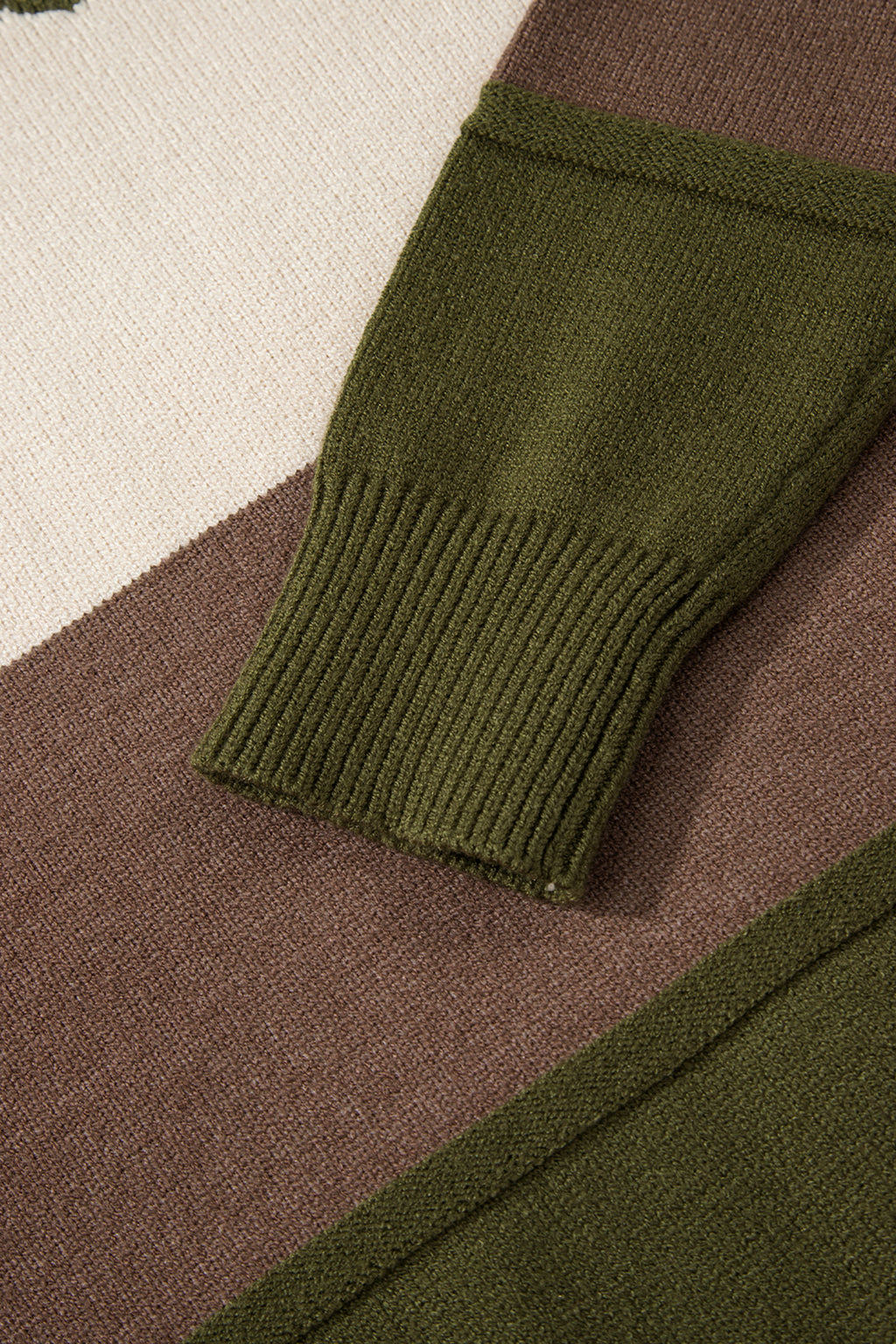 Colorblock Crew Sweater