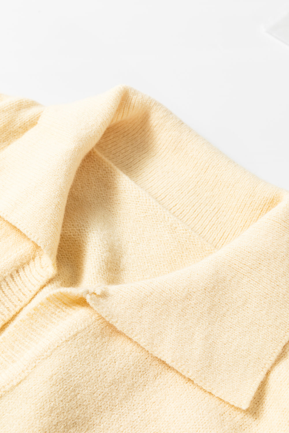 Black Stripe Collared Sweater