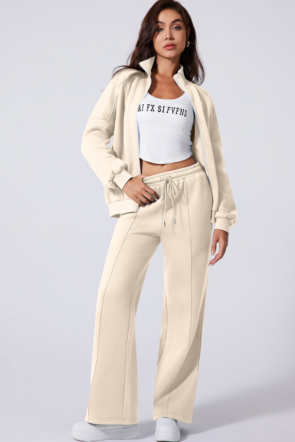 Zip Up Jacket Active 2pcs Set