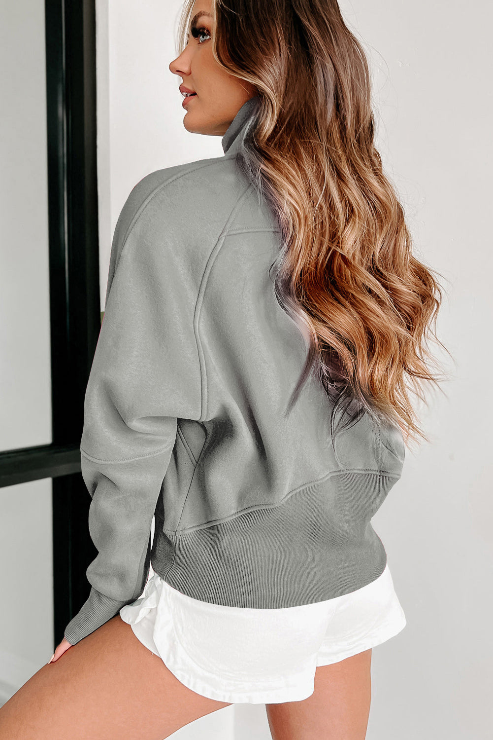 Lined Thumbhole Sweatshirt
