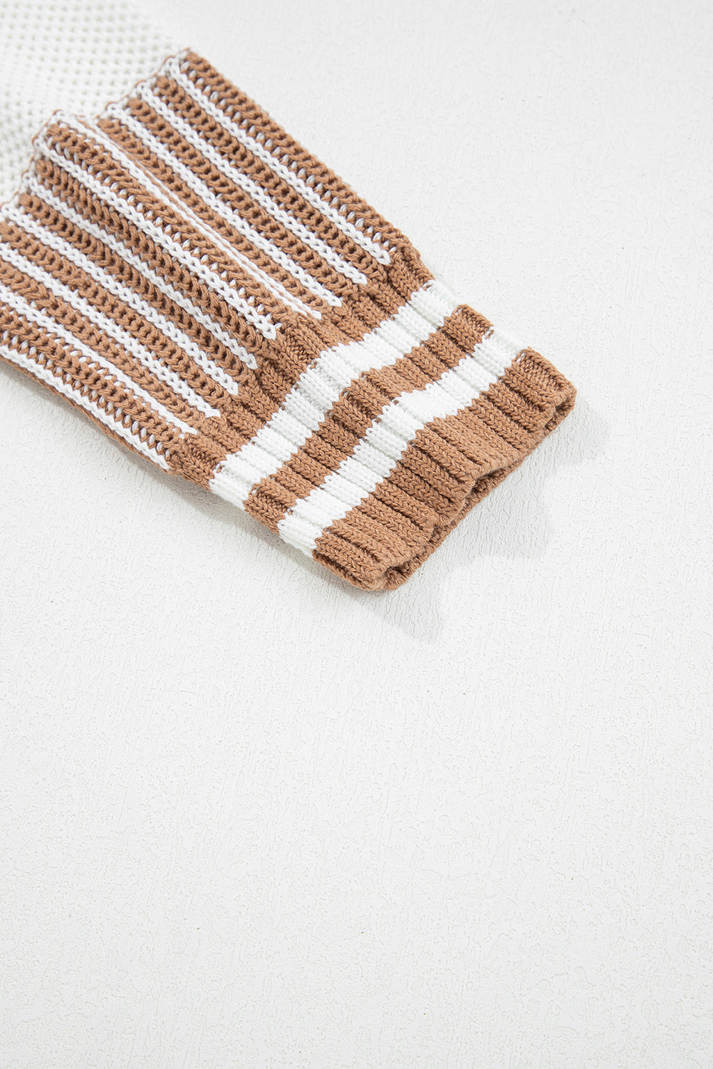 Two Tone Striped Sweater