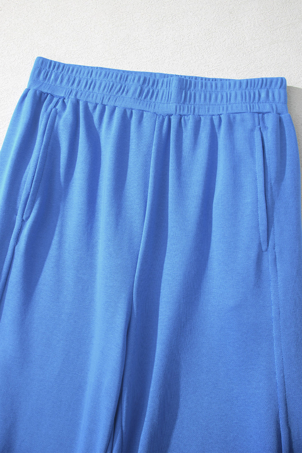 Slim Ribbed Tank Top and Sweatpants Set