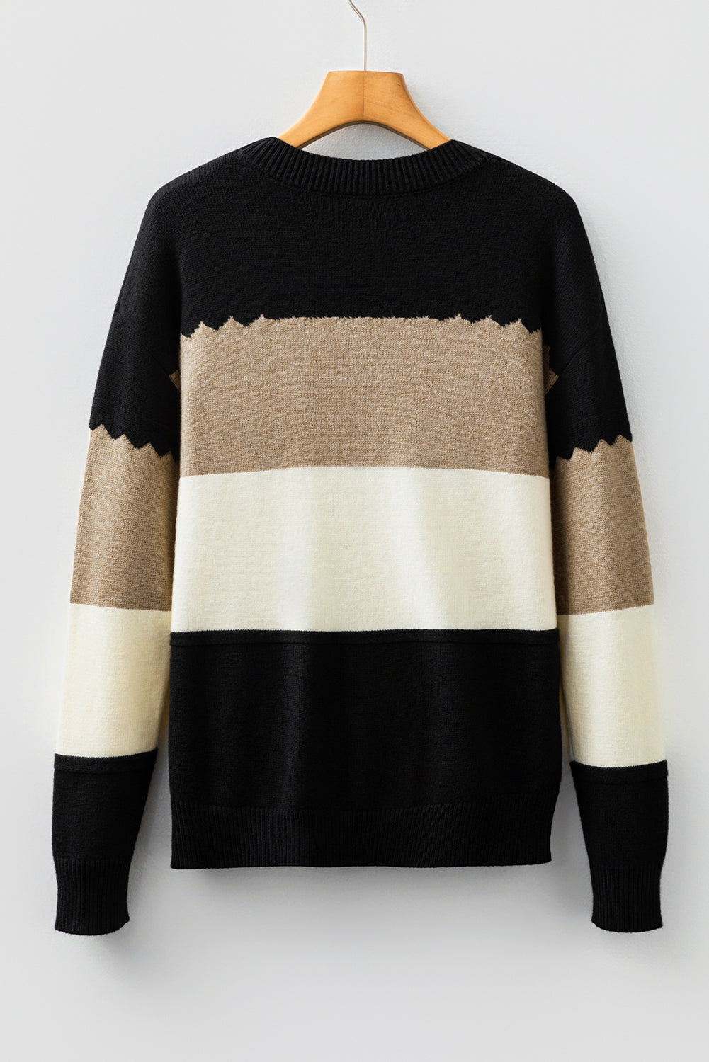Colorblock Crew Sweater