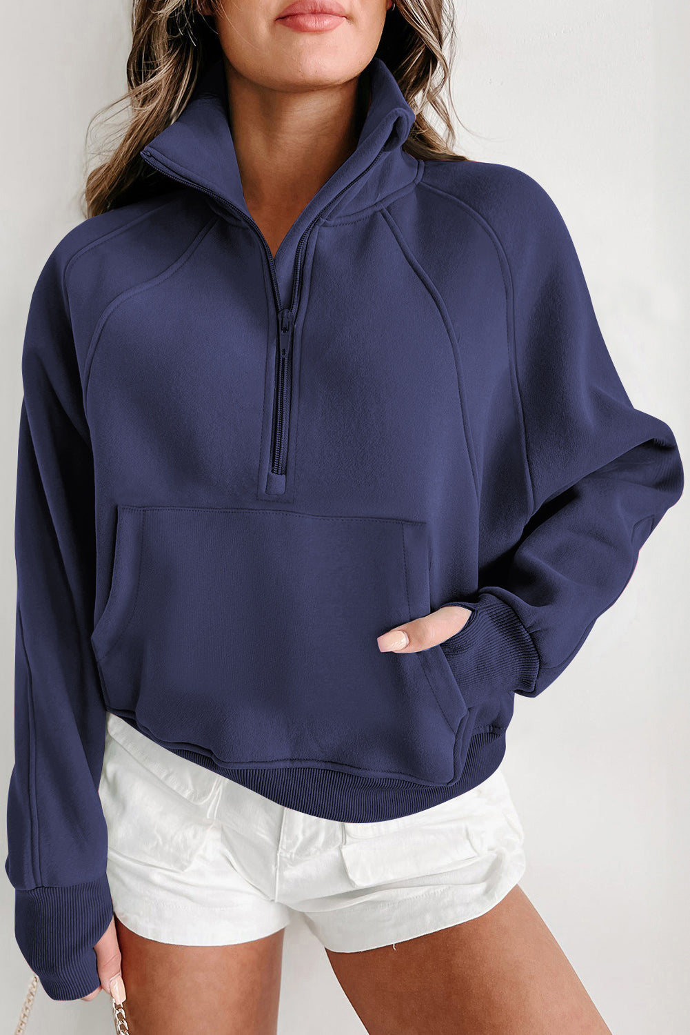 Lined Thumbhole Sweatshirt