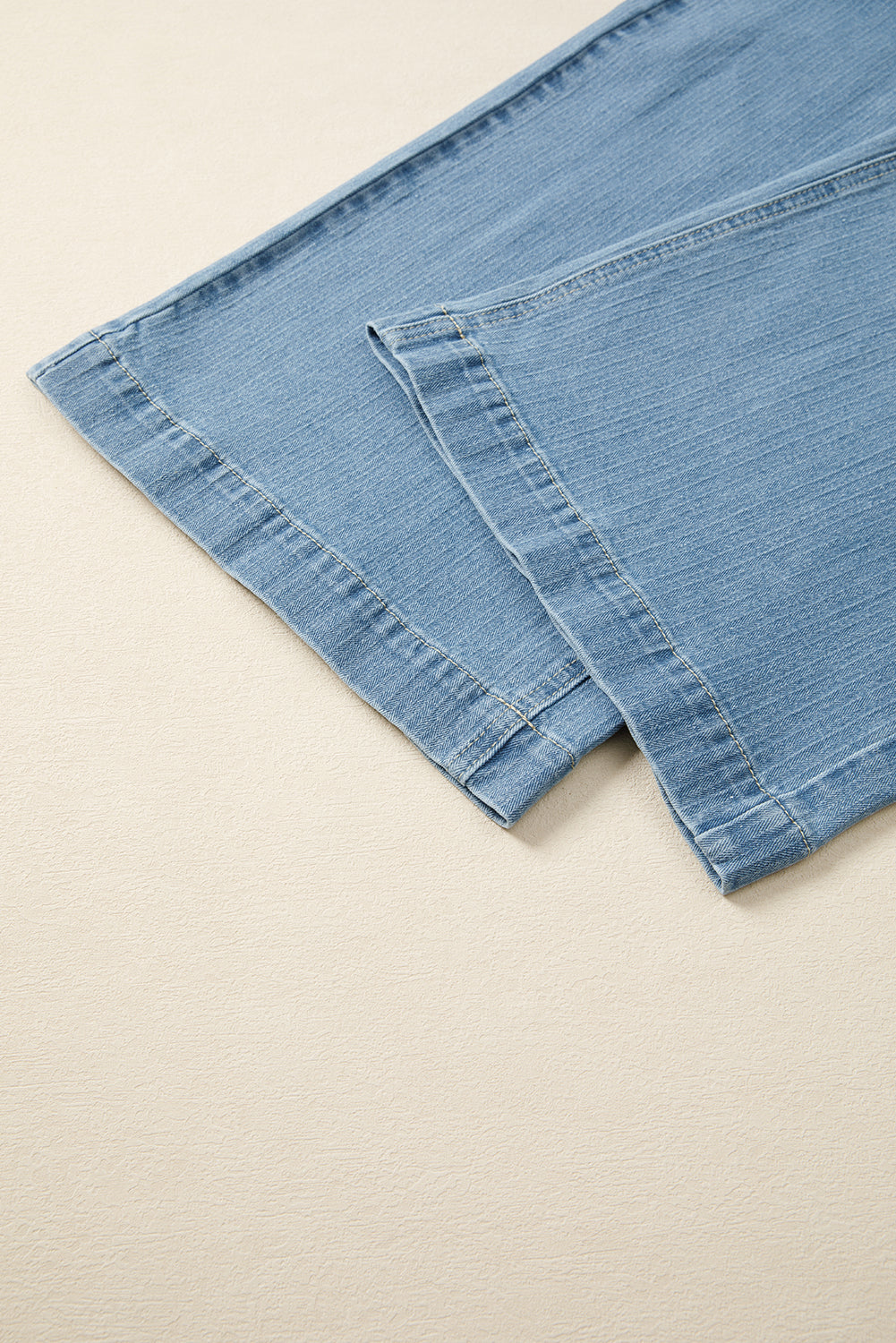 Plus Size Dusk Blue Wide Leg Jeans