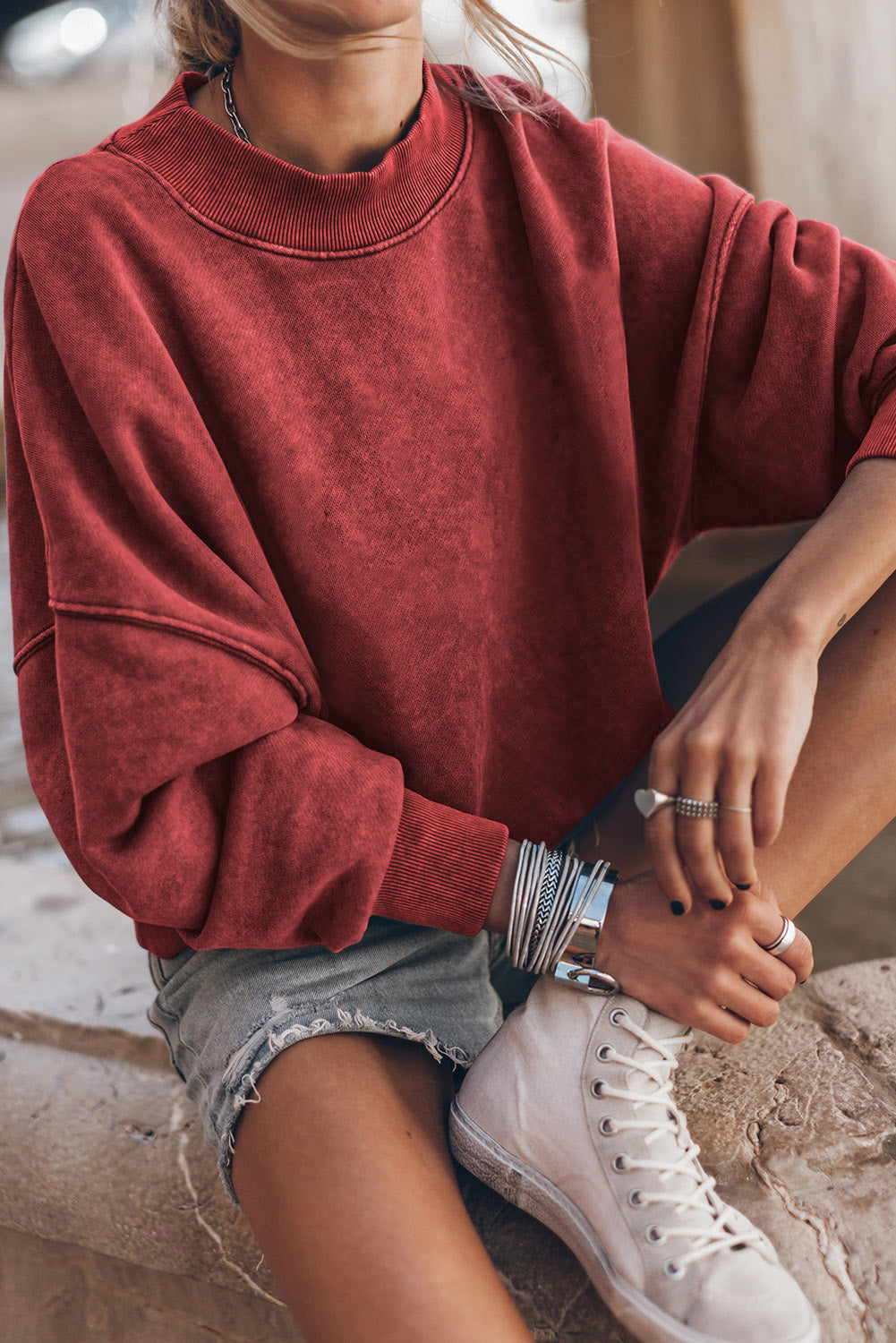 Crew Neck Pullover