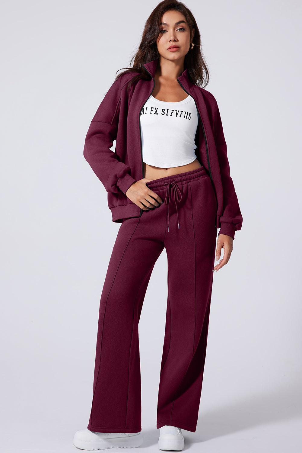 Zip Up Jacket Active 2pcs Set