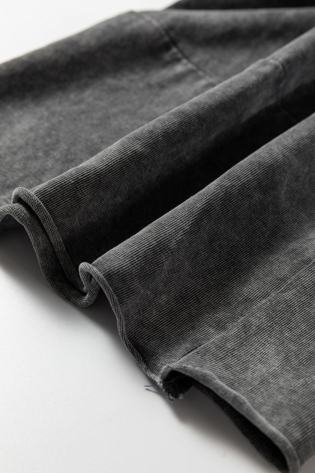 Mineral Wash Raw Hem Pocket Pants
