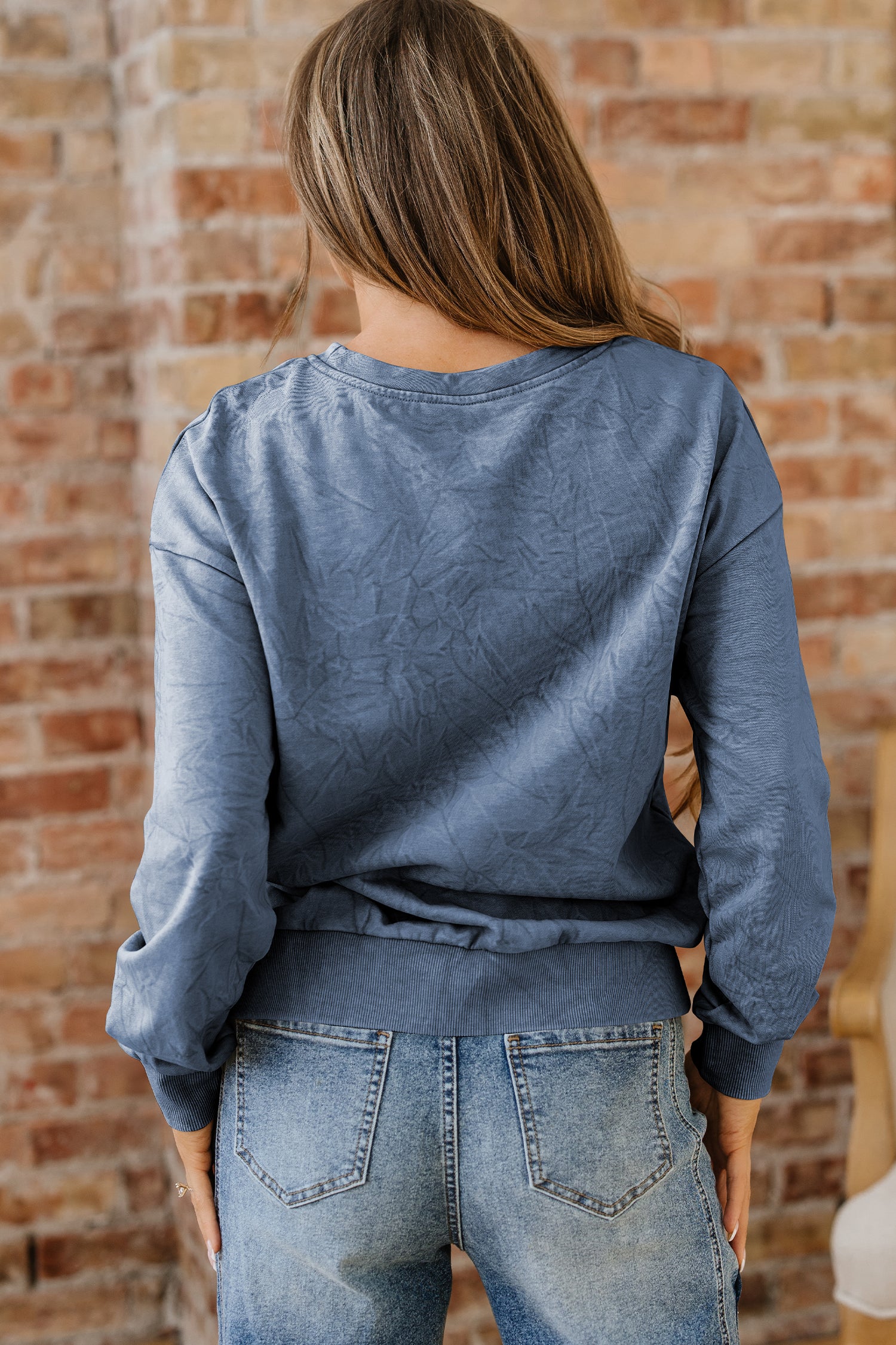 Saved By Grace Embroidered Sweatshirt