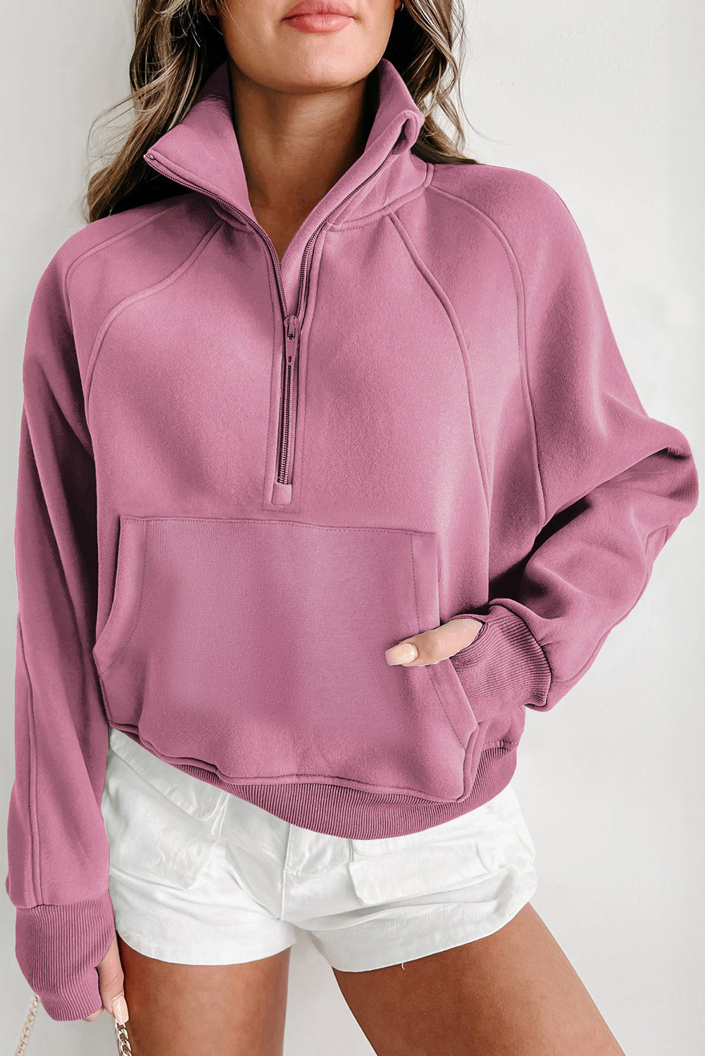 Lined Thumbhole Sweatshirt