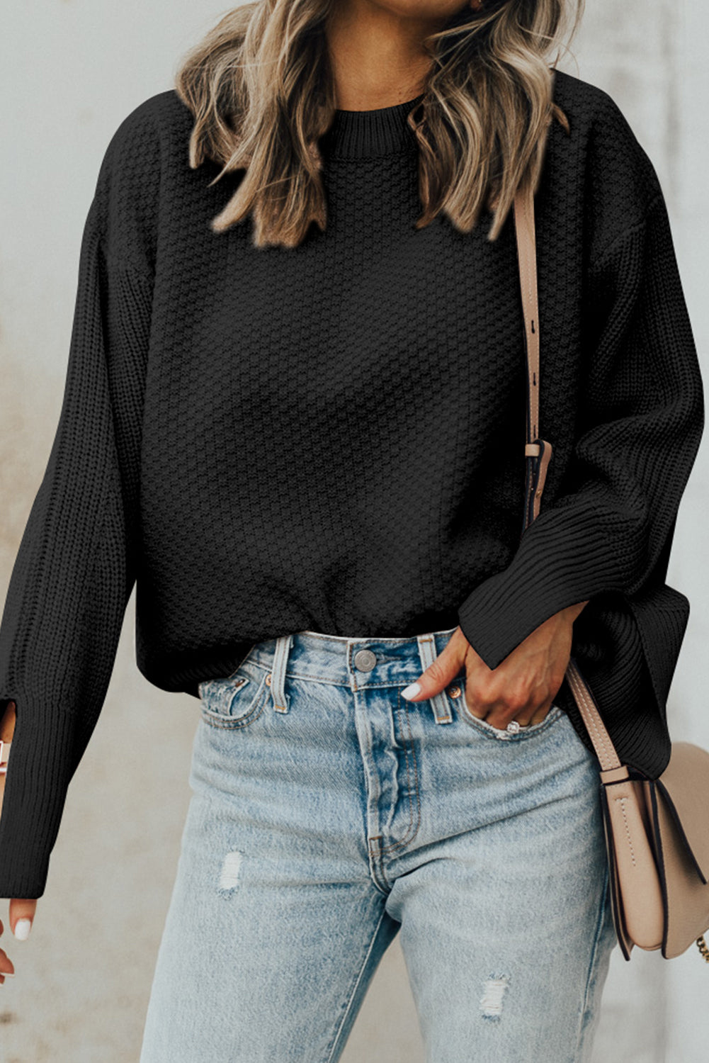 Textured Sweater