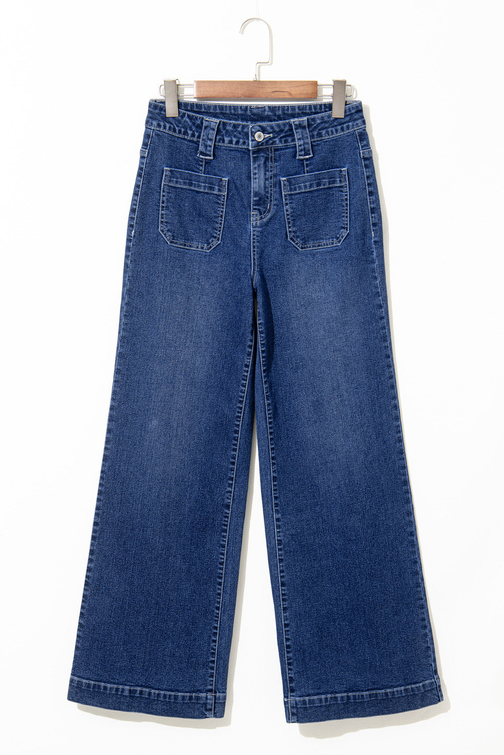 Sail Blue Wide Jeans