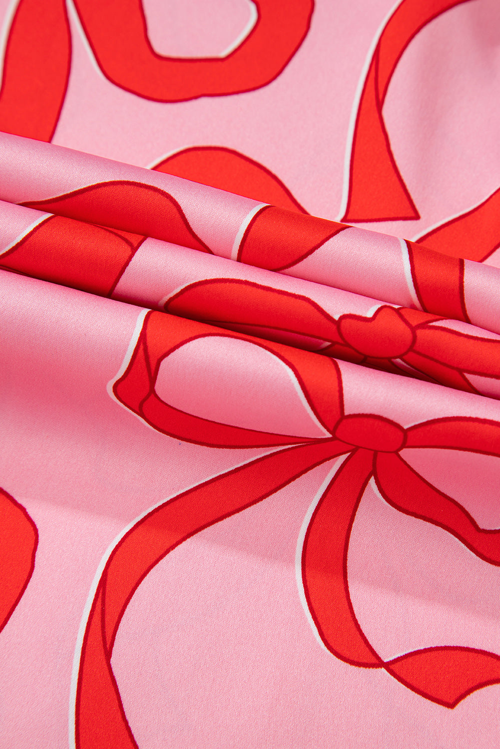 Pink Bow Pajama Set