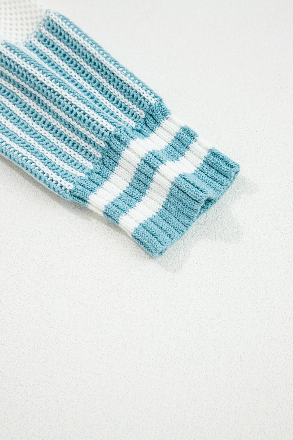 Two Tone Striped Sweater