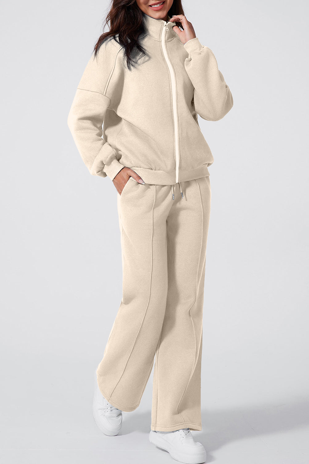 Zip Up Jacket Active 2pcs Set