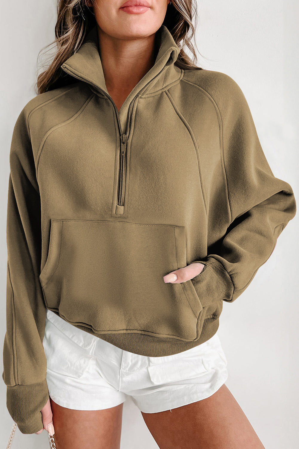 Lined Thumbhole Sweatshirt