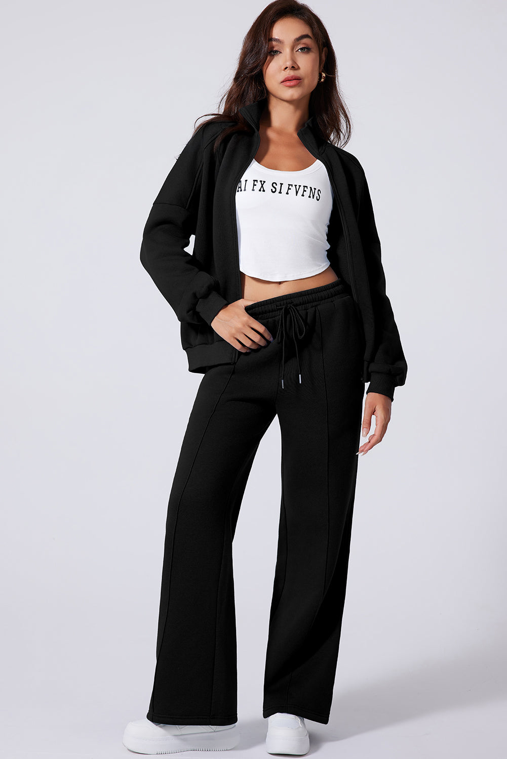 Zip Up Jacket Active 2pcs Set