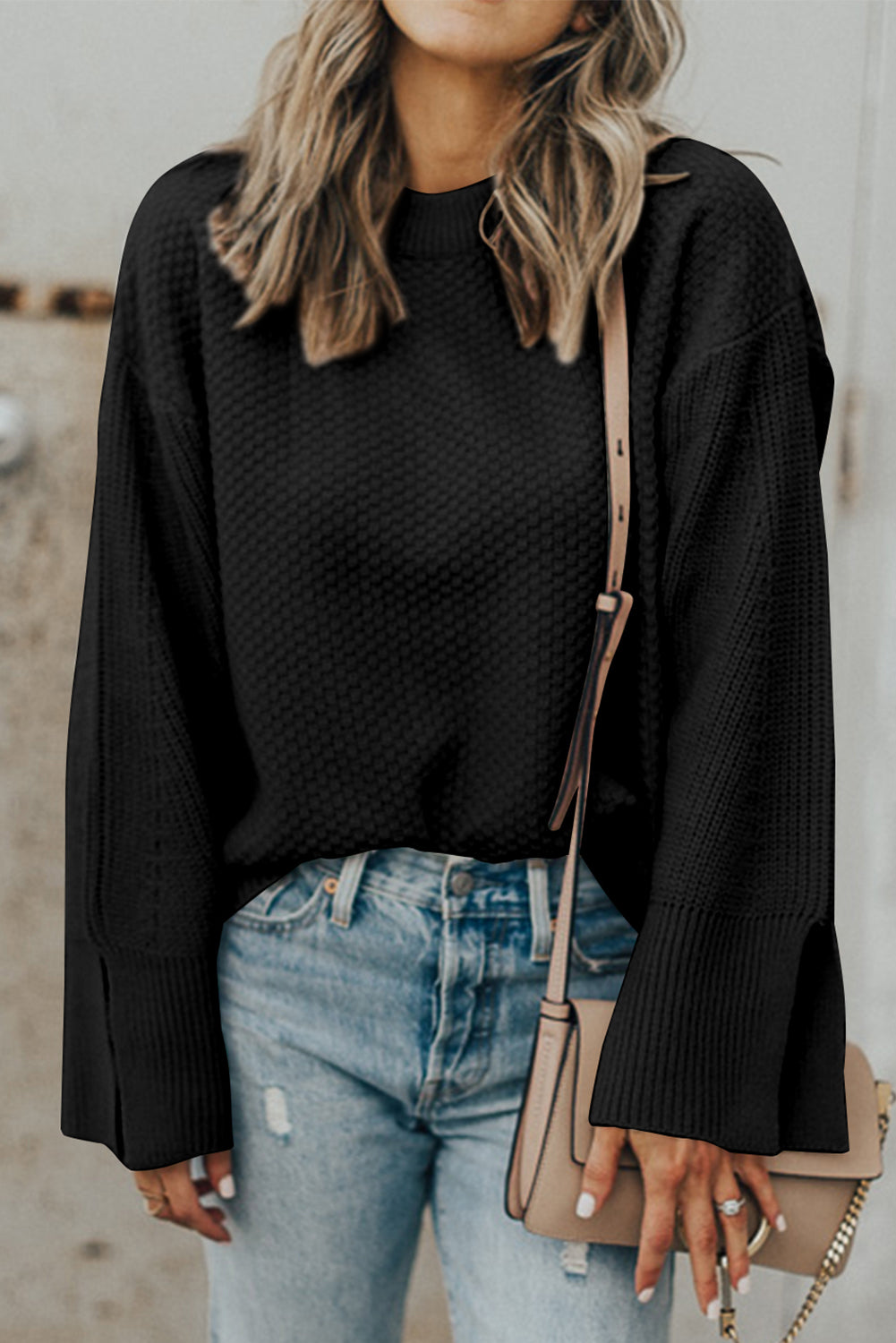 Textured Sweater
